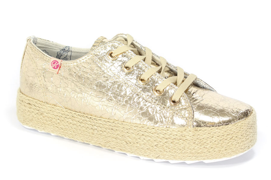 Espadryle Kylie Crazy K1620305 Oro