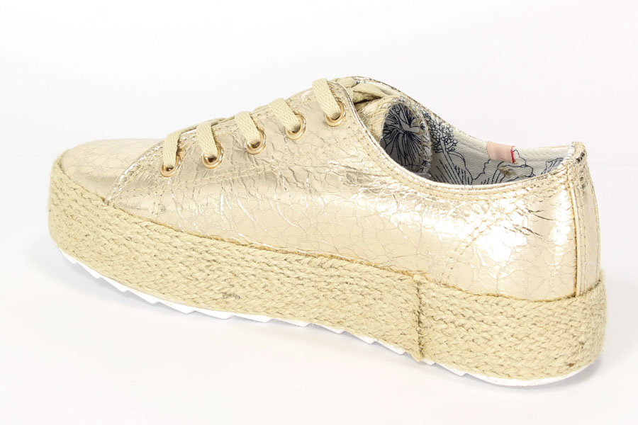Espadryle Kylie Crazy K1620305 Oro