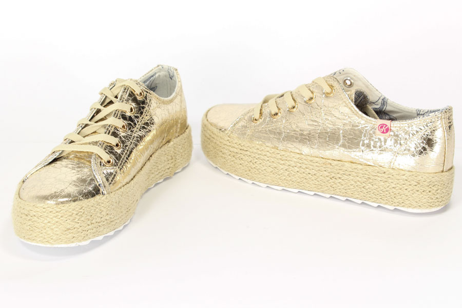 Espadryle Kylie Crazy K1620305 Oro