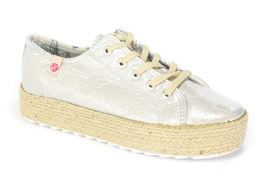 Espadryle Kylie Crazy K1620305 Plata
