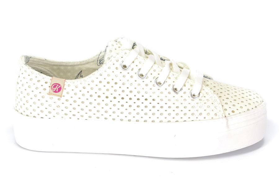 Espadryle Kylie Crazy K1620202 Blanco