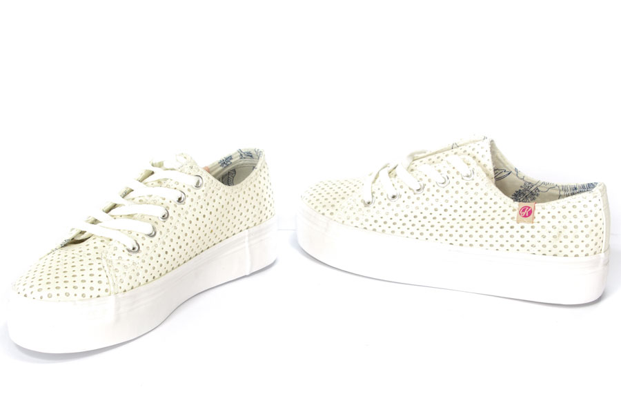 Espadryle Kylie Crazy K1620202 Blanco