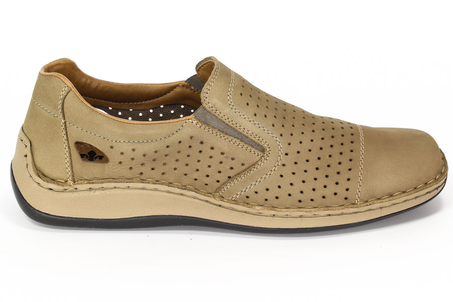 Półbuty Rieker 05286-64 Beige
