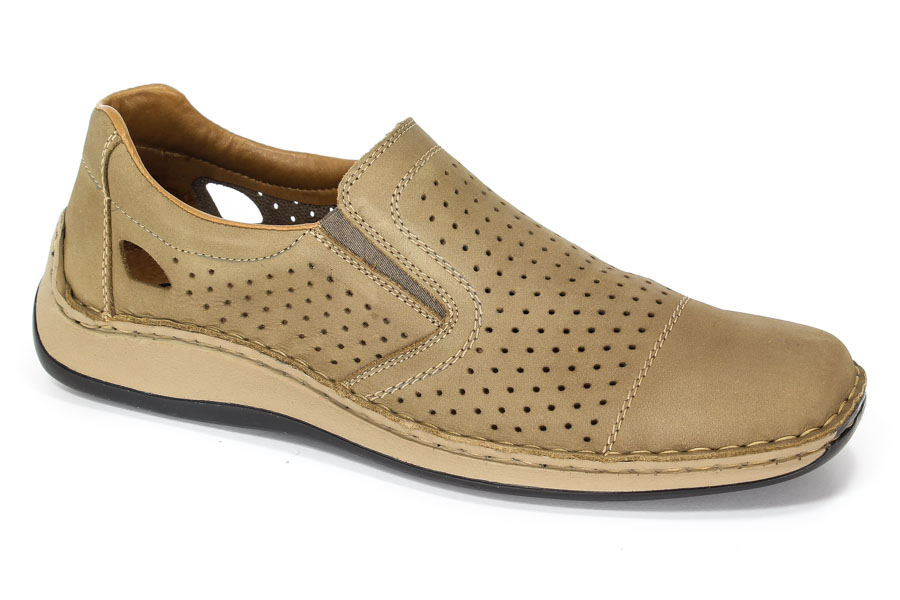 Półbuty Rieker 05286-64 Beige