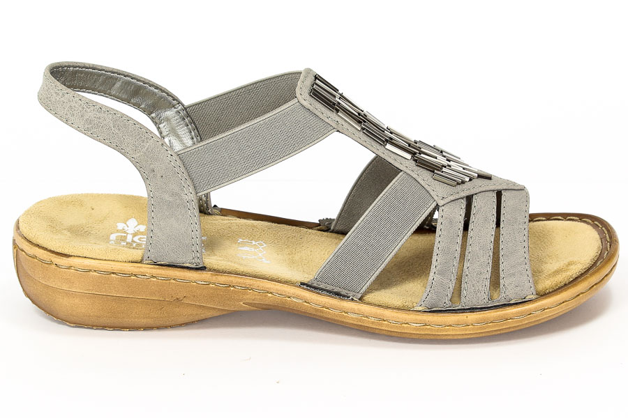 Sandały Rieker 60800-42 Grey