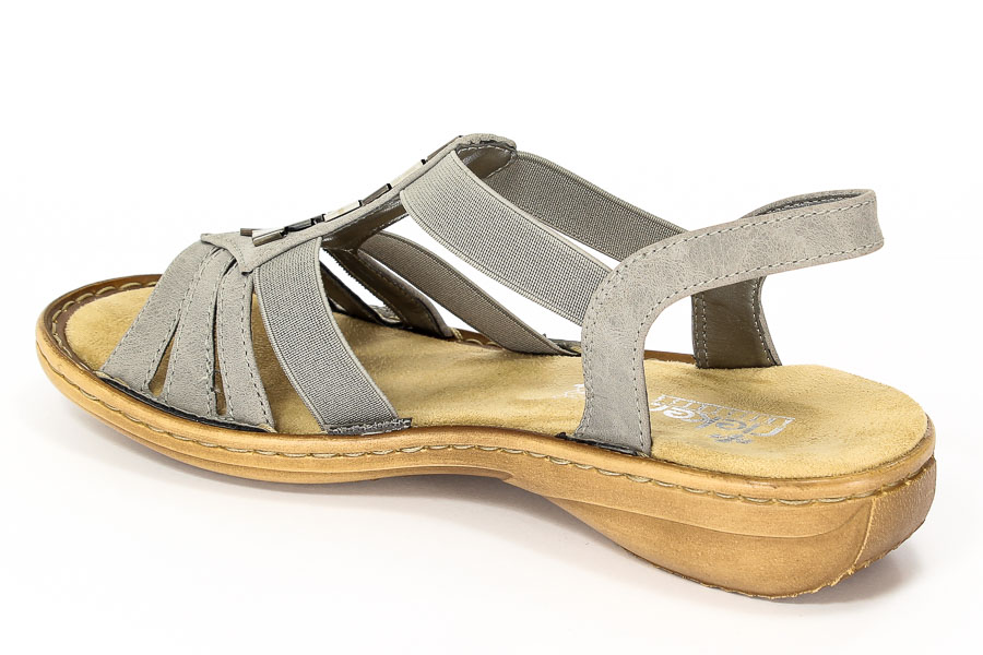Sandały Rieker 60800-42 Grey