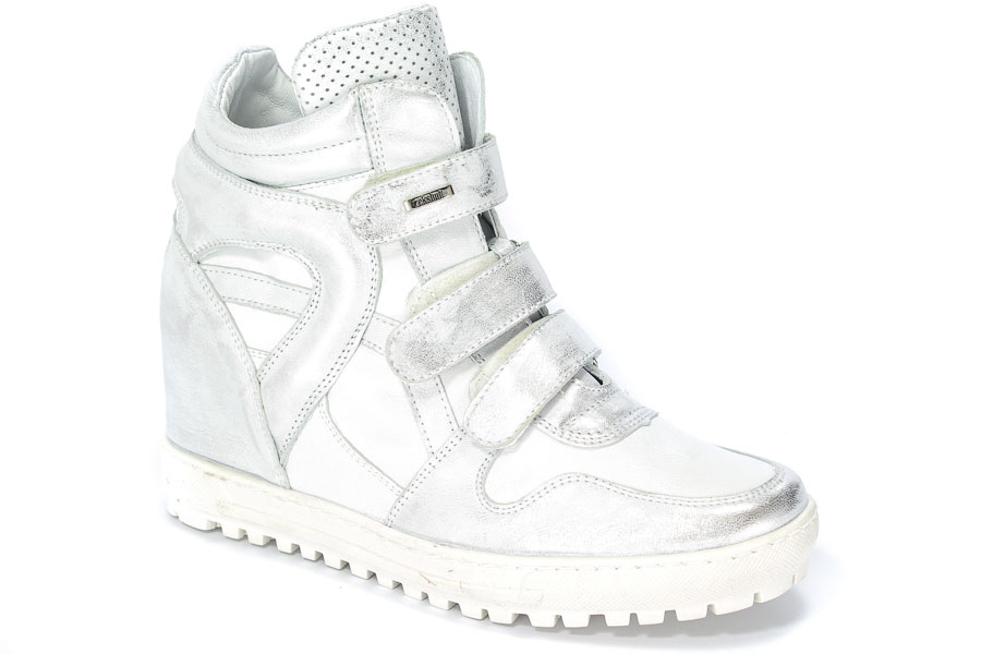 Sneakersy Eksbut 76-4055-369/F29/C77 Srebro Lic