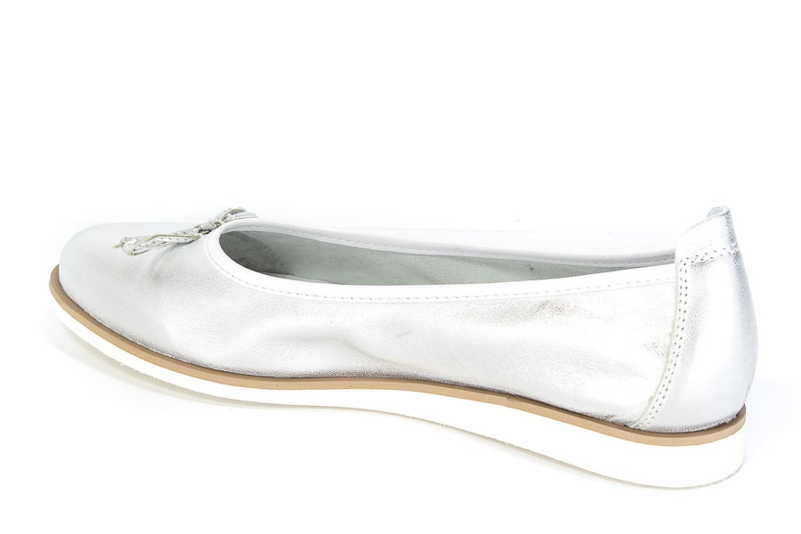 Baleriny Nessi 77706 Srebro 81