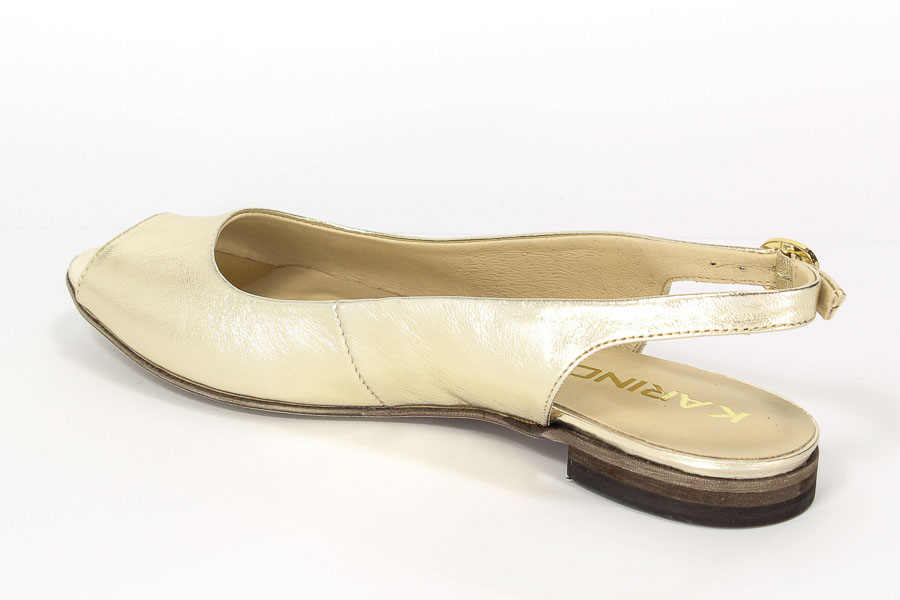 Baleriny Karino 0994/074-P Złoty