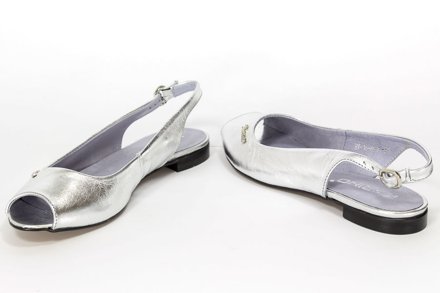 Baleriny Karino 0994/078-P Srebrny