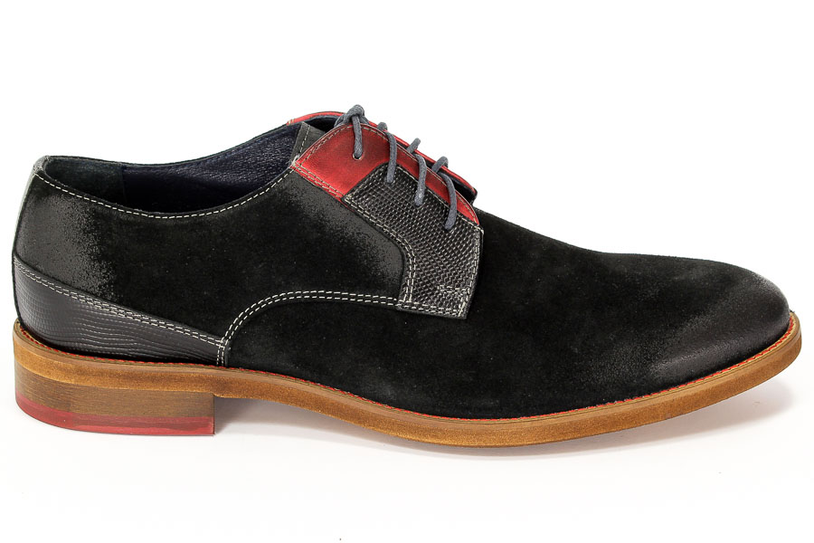 Półbuty Domeno 4073 N929 MTR Czarny