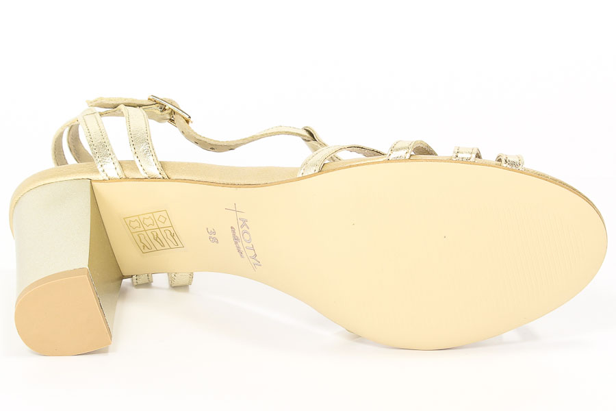 Sandały Kotyl 4311a Złoty