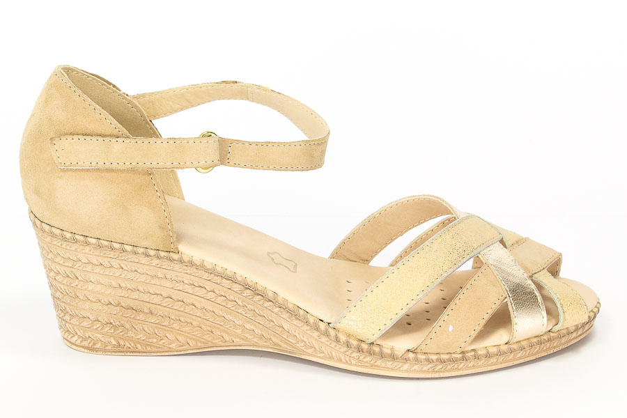 Sandały Caprice 9-28351-26/429 Beige Sue.Comb