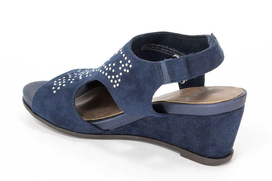 Sandały Jana 8-28701-26 805 Navy 