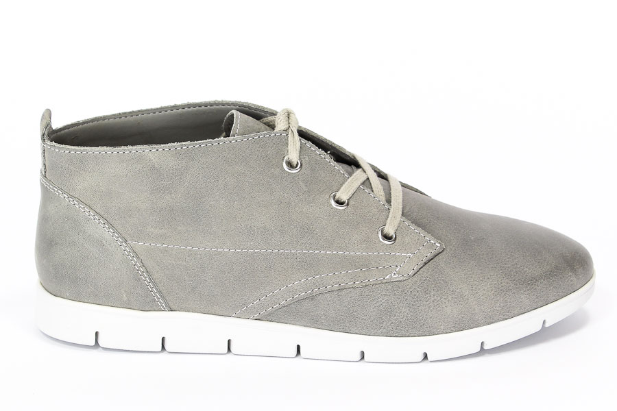 Półbuty Caprice 9-23658-26 202 Grey nubuc