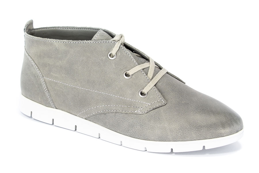 Półbuty Caprice 9-23658-26 202 Grey nubuc
