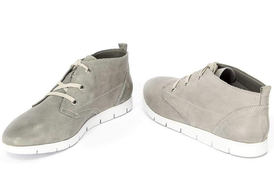 Półbuty Caprice 9-23658-26 202 Grey nubuc