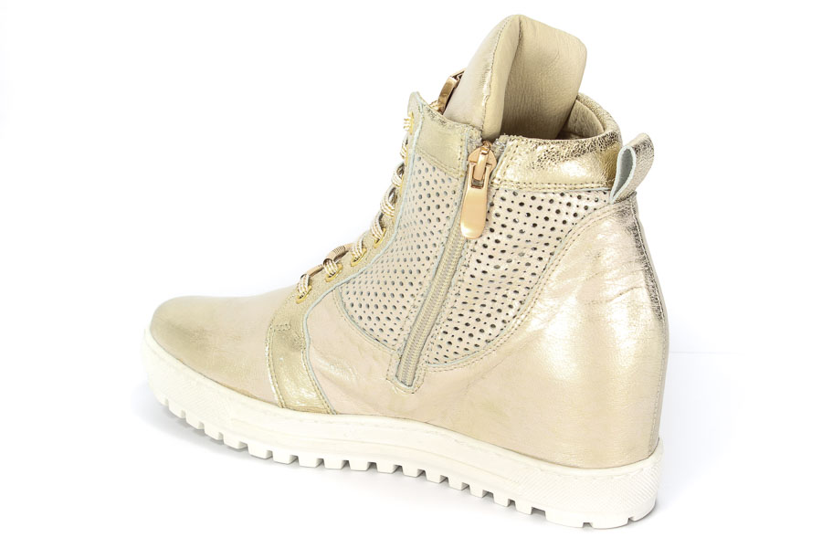 Sneakersy Eksbut 76-4129-672/F98/F16 Złoty Lic