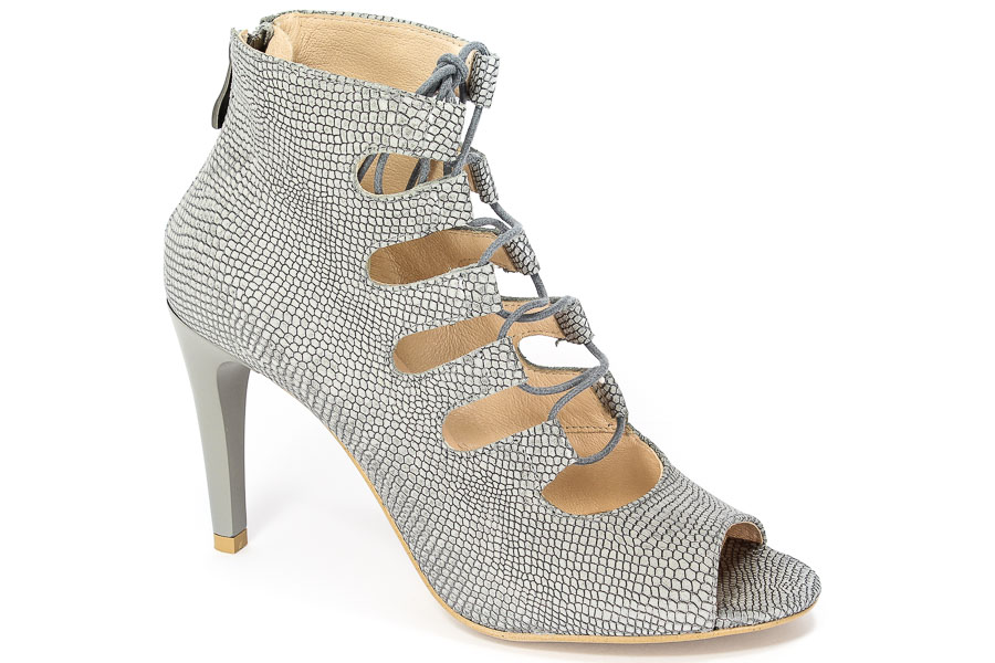Botki Eksbut 36-4099-F84 Szary Lic
