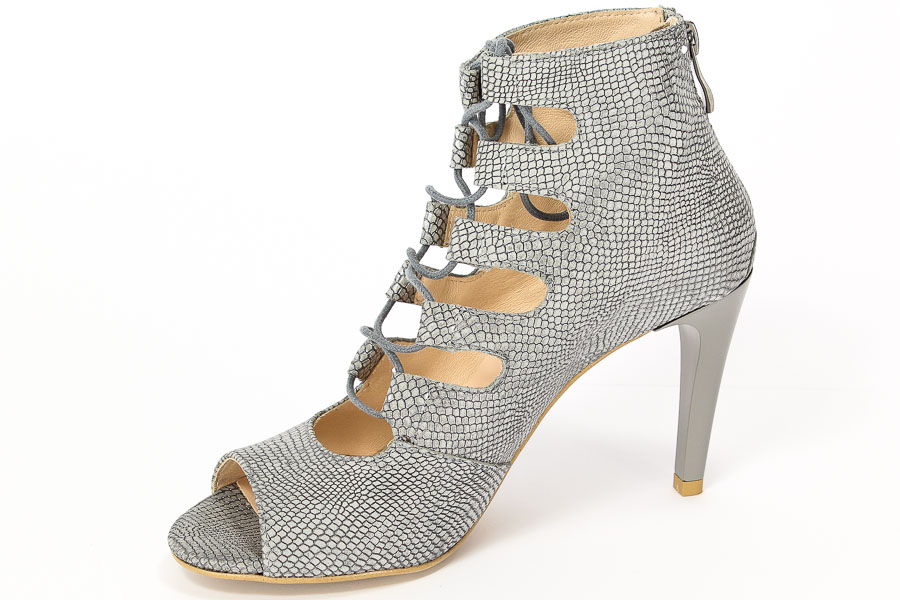 Botki Eksbut 36-4099-F84 Szary Lic