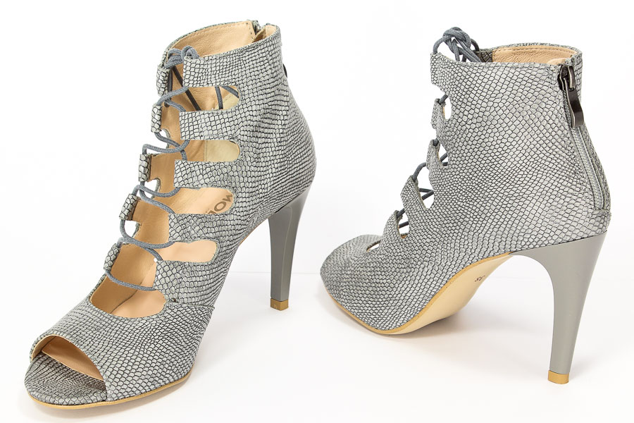 Botki Eksbut 36-4099-F84 Szary Lic