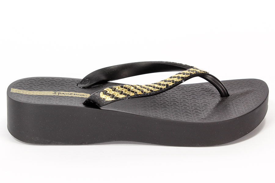 Klapki Ipanema 81704/21564 Black/Gold