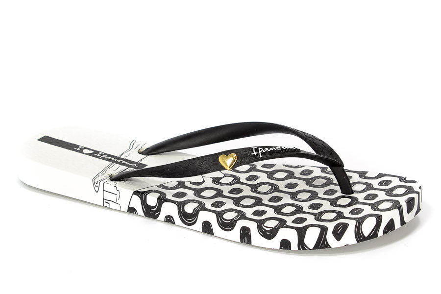 Klapki Ipanema 81840/24041 White/Black