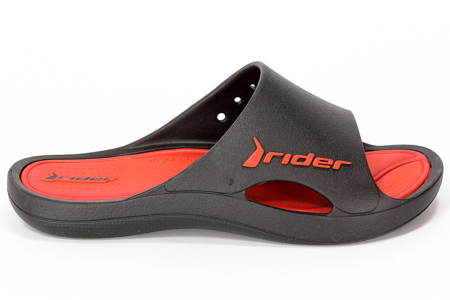 Klapki Rider 81688/22888 Black/Red