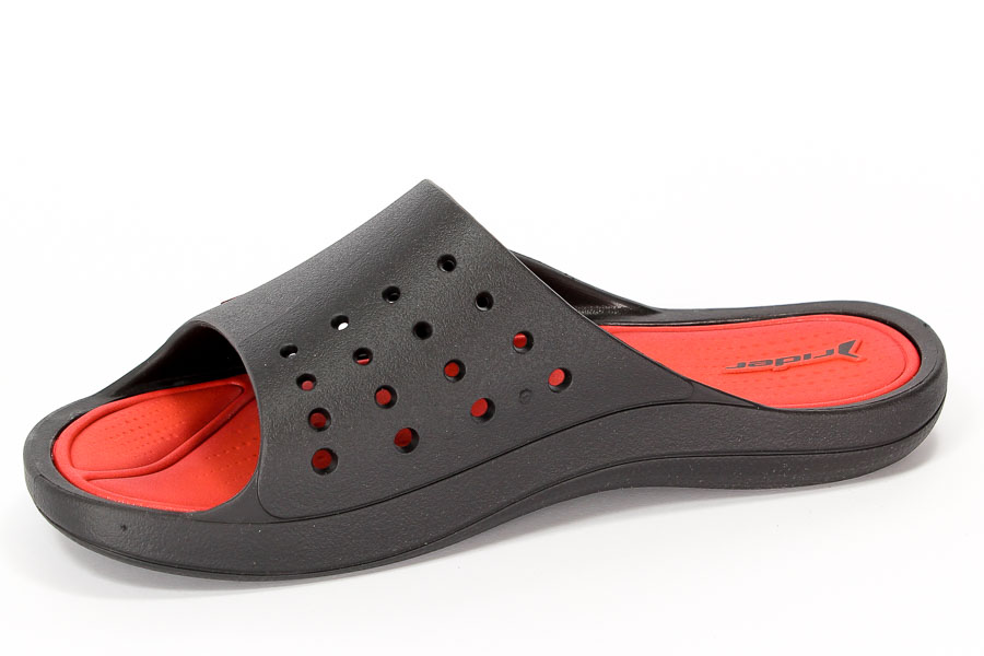 Klapki Rider 81688/22888 Black/Red
