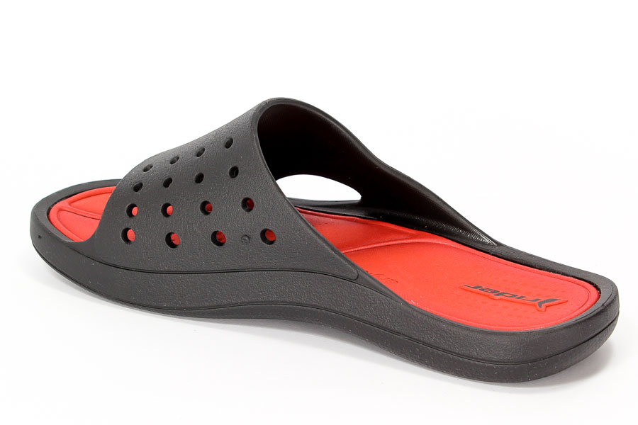 Klapki Rider 81688/22888 Black/Red