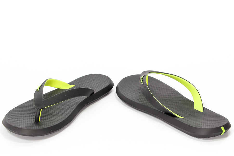 Klapki Rider 81093/23895 Black/Yellow/Black