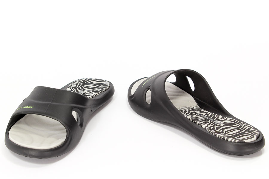 Klapki Rider 81676/20832 Black/Grey