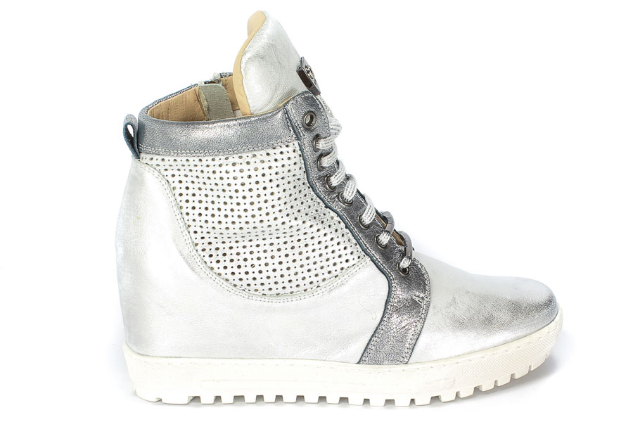 Sneakersy Eksbut 76-4129-369/F97/F14 Srebro Lic.