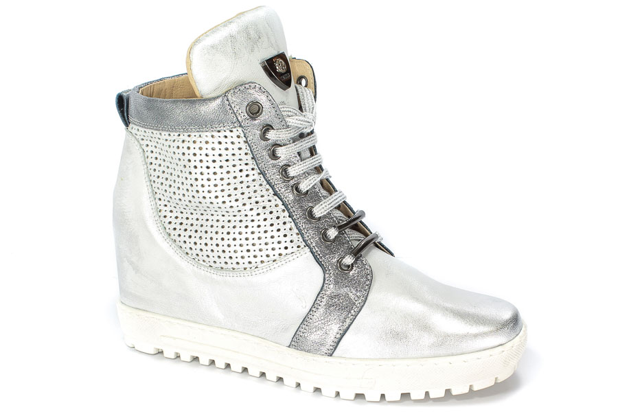 Sneakersy Eksbut 76-4129-369/F97/F14 Srebro Lic.