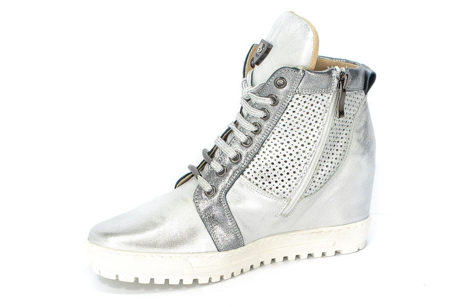 Sneakersy Eksbut 76-4129-369/F97/F14 Srebro Lic.