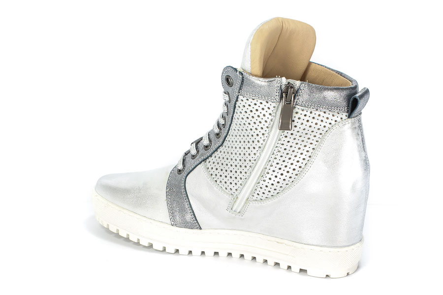 Sneakersy Eksbut 76-4129-369/F97/F14 Srebro Lic.