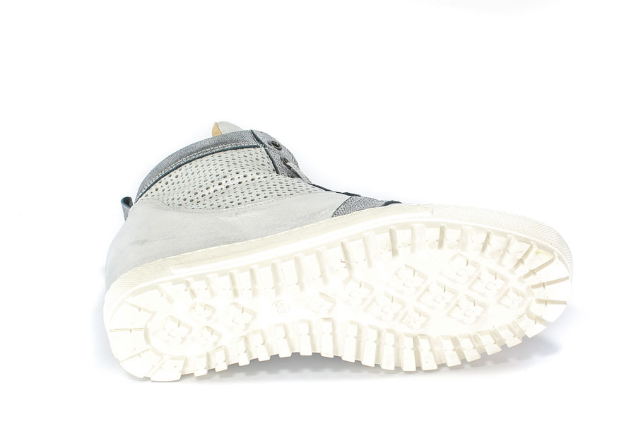 Sneakersy Eksbut 76-4129-369/F97/F14 Srebro Lic.
