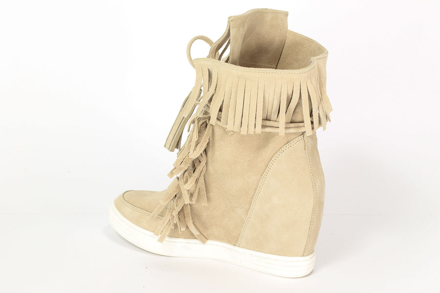 Sneakersy Exclusive Roberto 506 Beż welur