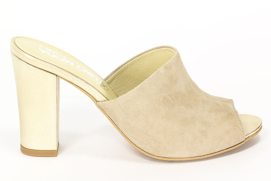 Klapki Tomex 1591/19 złoty