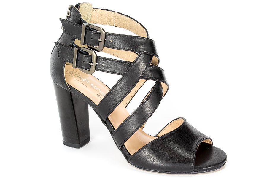 Sandały Eksbut 36-4095-155-1G Czarny Lic