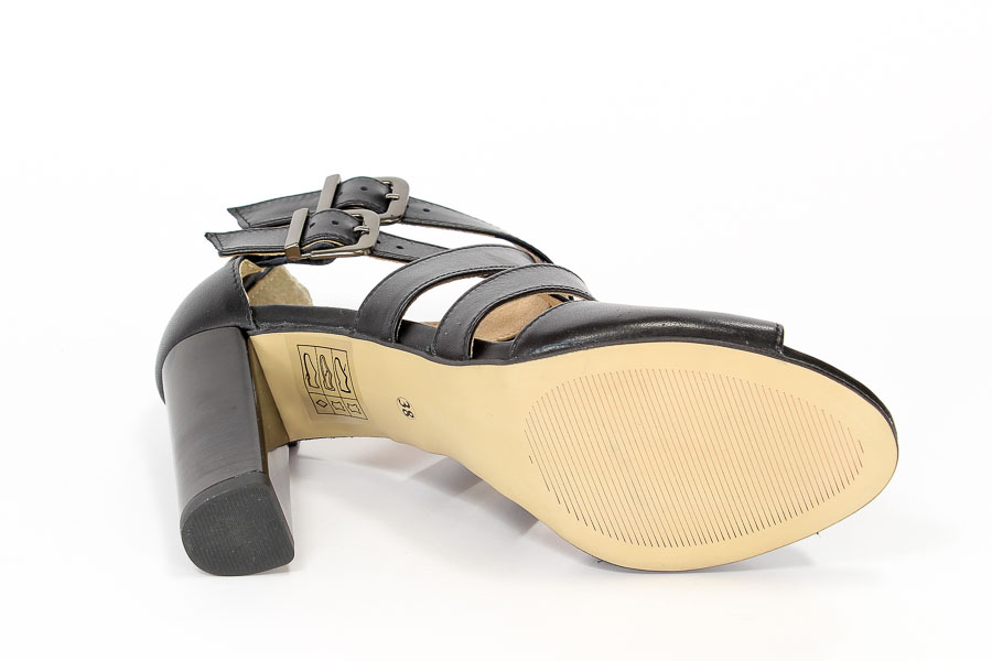 Sandały Eksbut 36-4095-155-1G Czarny Lic