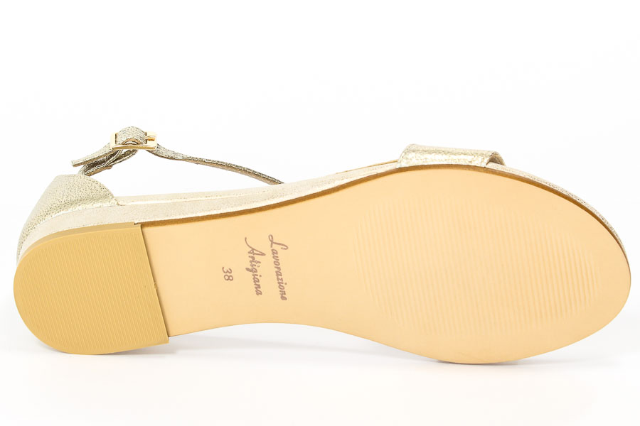 Sandały Mr.Tops 2242 Gold/Skóra C.Antyk