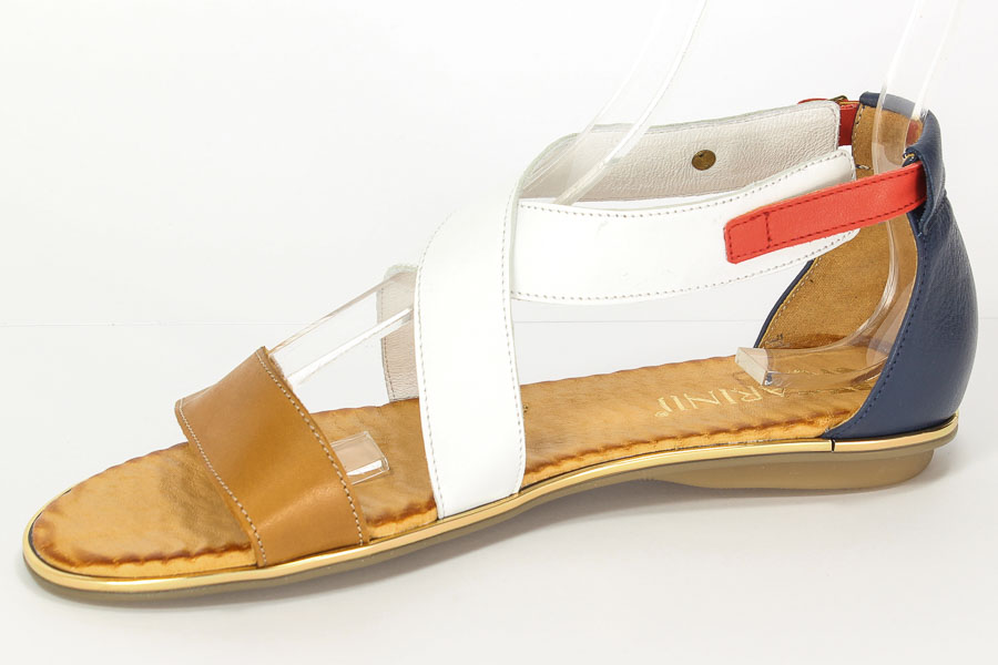 Sandały Carinii B2633-859-967-B17-977 Classic Buk/Nappa/Rustic