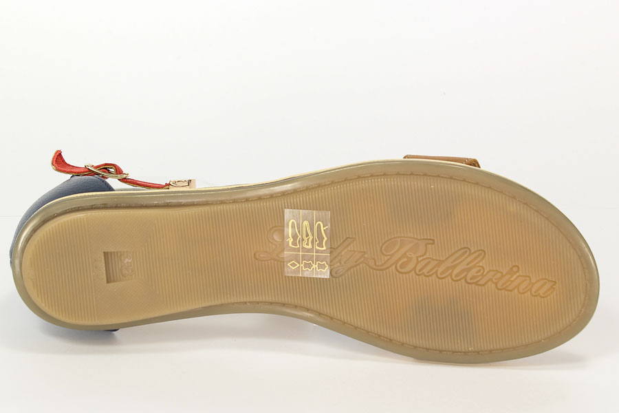 Sandały Carinii B2633-859-967-B17-977 Classic Buk/Nappa/Rustic