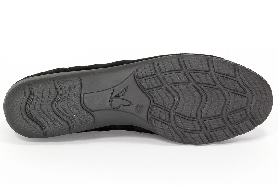 Baleriny Caprice 9-22102-27 028 Blk sub/blk pat