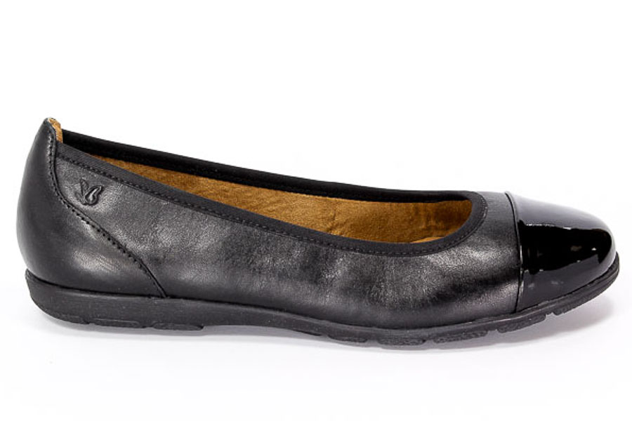 Baleriny Caprice 9-22102-27 029 Blk NA/Blk PAT