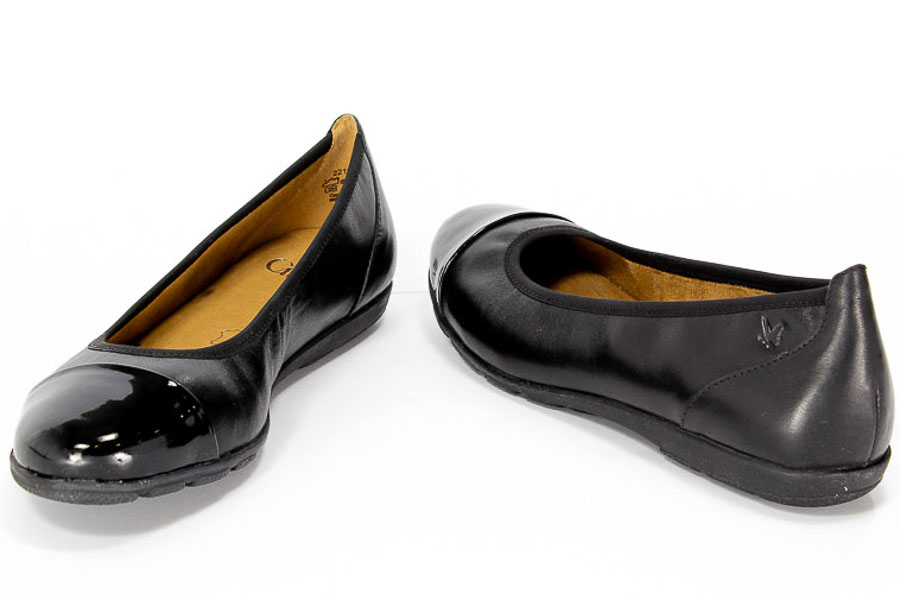 Baleriny Caprice 9-22102-27 029 Blk NA/Blk PAT