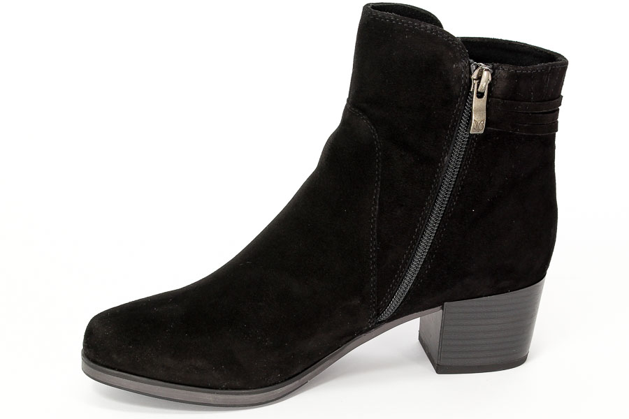Botki Caprice 9-25309-27 004 Black Suede