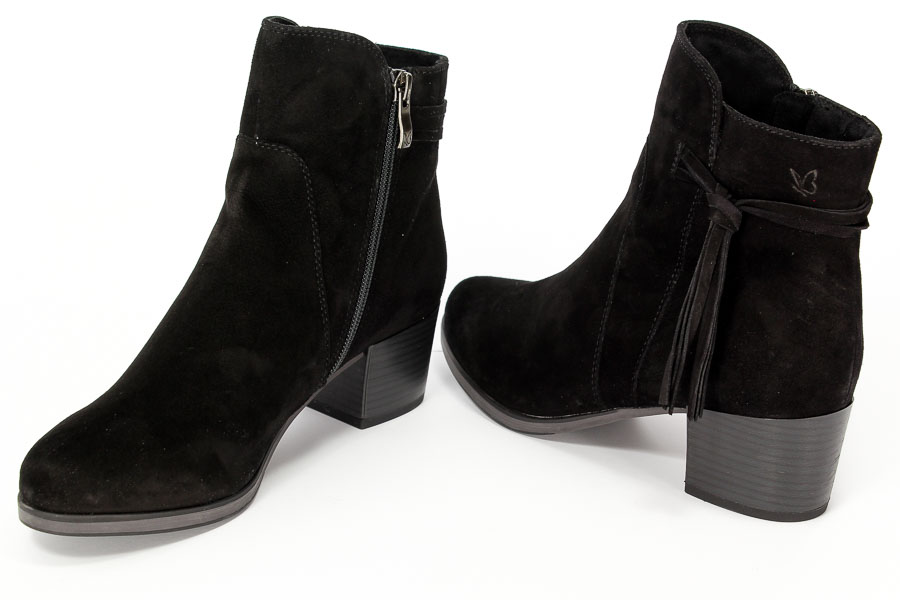 Botki Caprice 9-25309-27 004 Black Suede