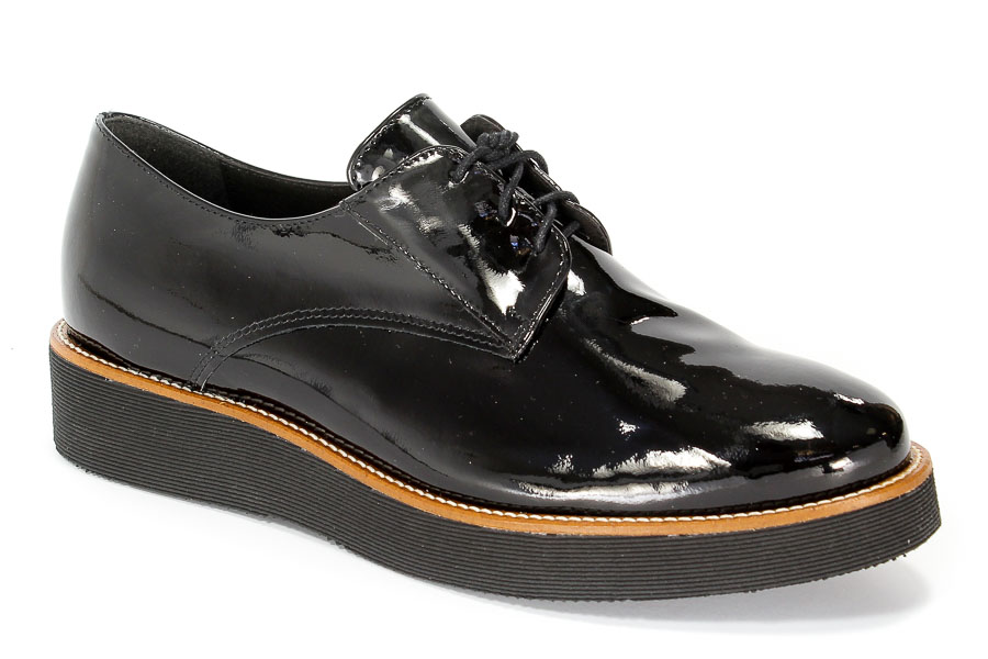 Półbuty Mr.Tops 23005 Nero Skóra Vern